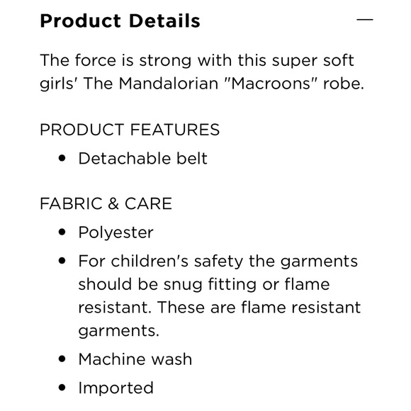 Disney The Mandalorian and Macarons Bathrobe - Picture 2 of 8